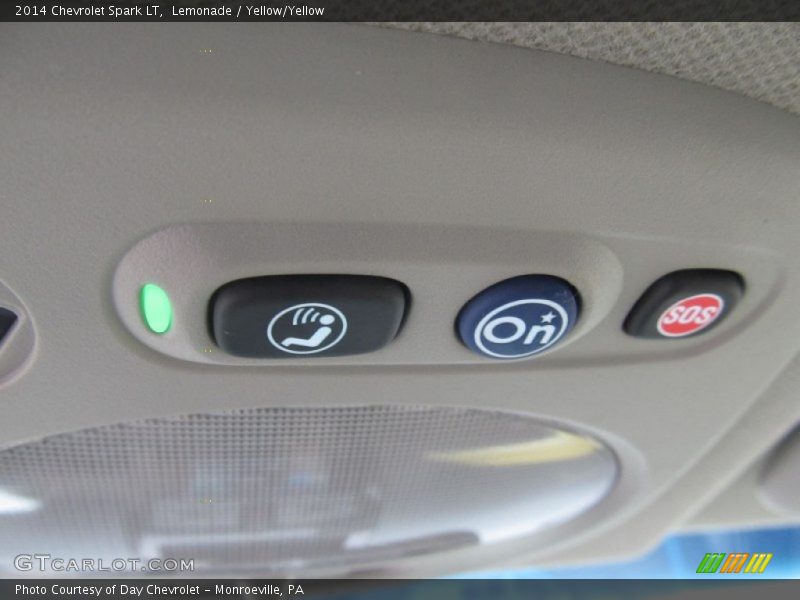 Lemonade / Yellow/Yellow 2014 Chevrolet Spark LT