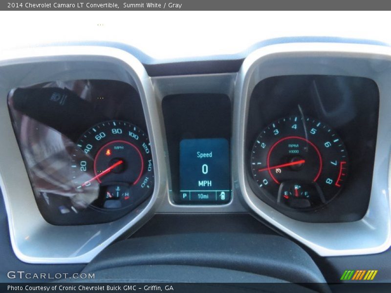 Summit White / Gray 2014 Chevrolet Camaro LT Convertible