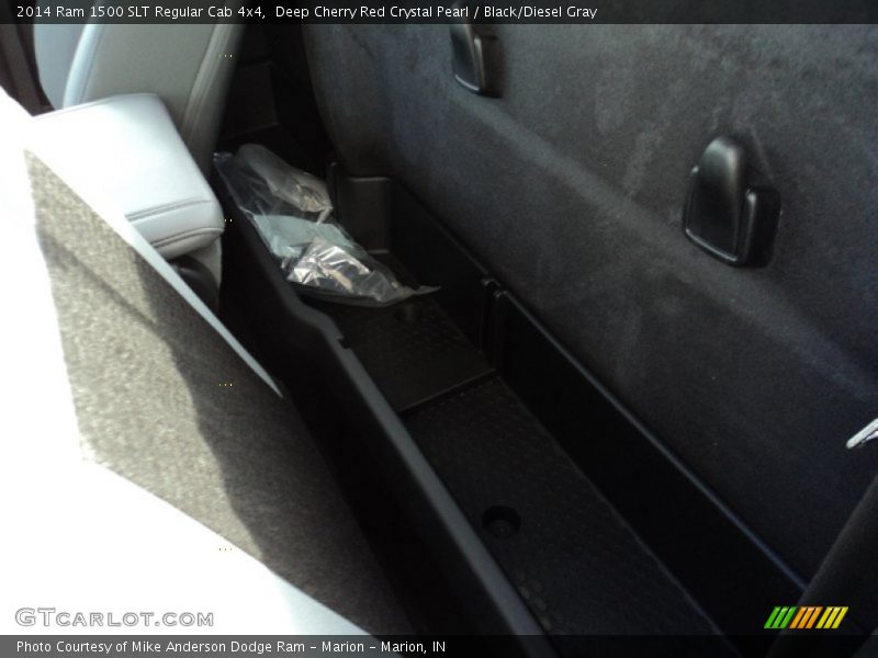 Deep Cherry Red Crystal Pearl / Black/Diesel Gray 2014 Ram 1500 SLT Regular Cab 4x4