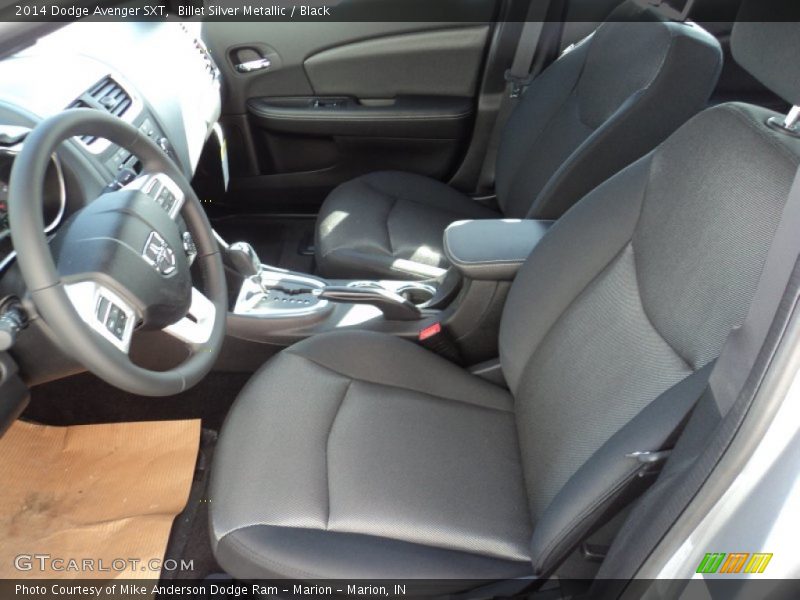 Billet Silver Metallic / Black 2014 Dodge Avenger SXT