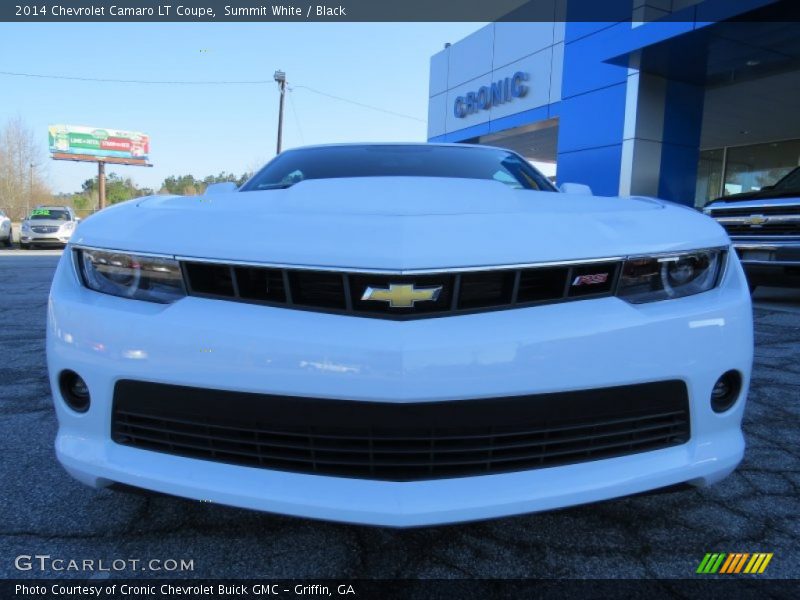 Summit White / Black 2014 Chevrolet Camaro LT Coupe