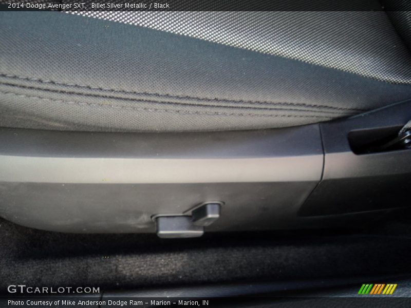 Billet Silver Metallic / Black 2014 Dodge Avenger SXT