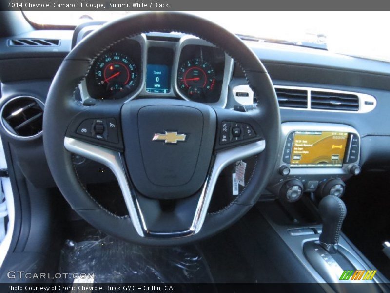 Summit White / Black 2014 Chevrolet Camaro LT Coupe