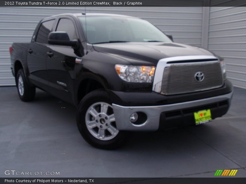 Black / Graphite 2012 Toyota Tundra T-Force 2.0 Limited Edition CrewMax