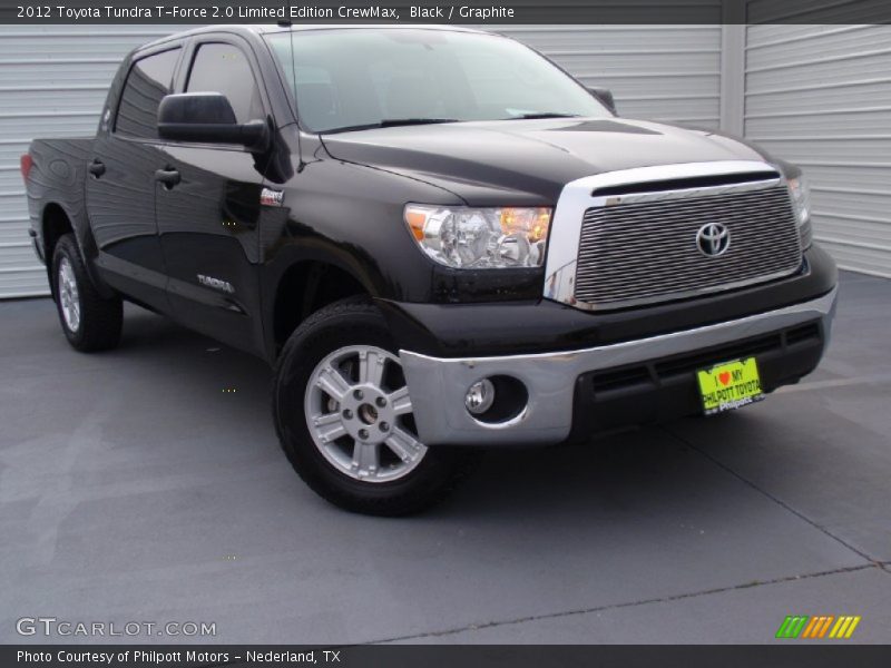 Black / Graphite 2012 Toyota Tundra T-Force 2.0 Limited Edition CrewMax