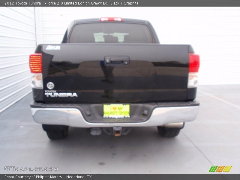 Black / Graphite 2012 Toyota Tundra T-Force 2.0 Limited Edition CrewMax