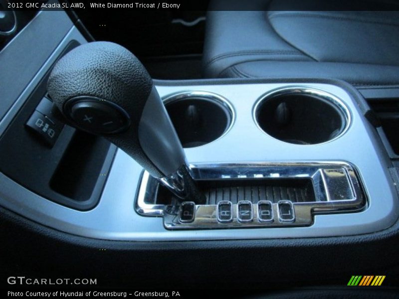  2012 Acadia SL AWD 6 Speed Automatic Shifter