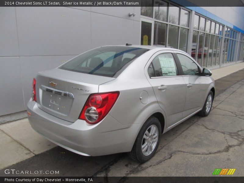 Silver Ice Metallic / Jet Black/Dark Titanium 2014 Chevrolet Sonic LT Sedan