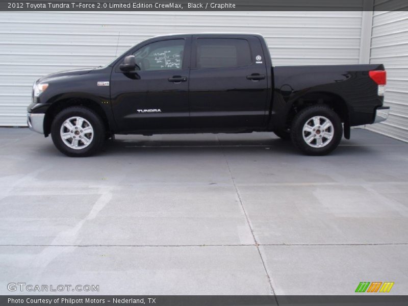 Black / Graphite 2012 Toyota Tundra T-Force 2.0 Limited Edition CrewMax