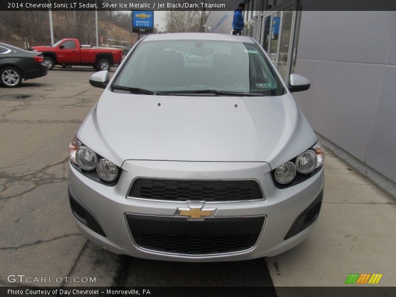 Silver Ice Metallic / Jet Black/Dark Titanium 2014 Chevrolet Sonic LT Sedan