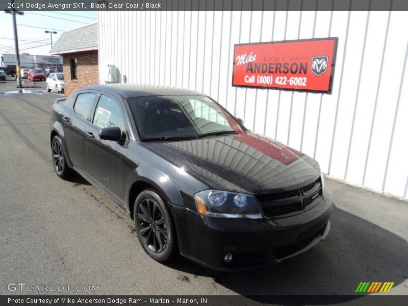 Black Clear Coat / Black 2014 Dodge Avenger SXT