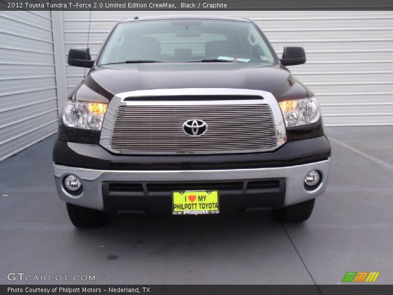 Black / Graphite 2012 Toyota Tundra T-Force 2.0 Limited Edition CrewMax