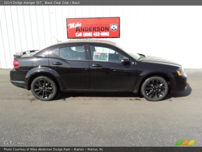 Black Clear Coat / Black 2014 Dodge Avenger SXT