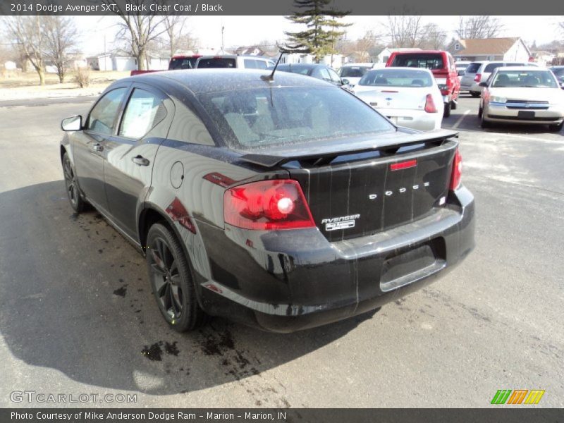 Black Clear Coat / Black 2014 Dodge Avenger SXT