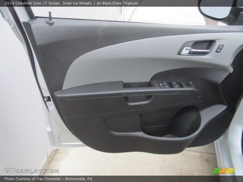 Silver Ice Metallic / Jet Black/Dark Titanium 2014 Chevrolet Sonic LT Sedan