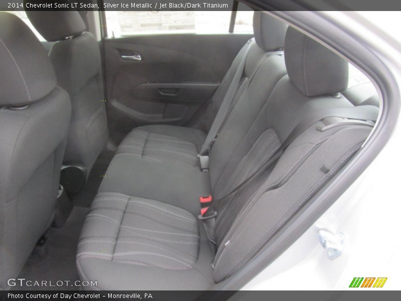 Silver Ice Metallic / Jet Black/Dark Titanium 2014 Chevrolet Sonic LT Sedan