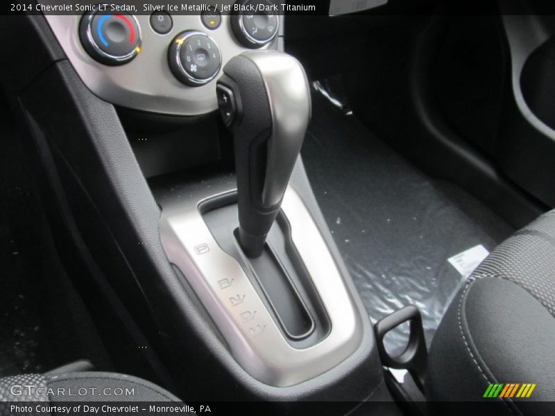 Silver Ice Metallic / Jet Black/Dark Titanium 2014 Chevrolet Sonic LT Sedan