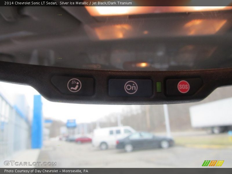 Silver Ice Metallic / Jet Black/Dark Titanium 2014 Chevrolet Sonic LT Sedan