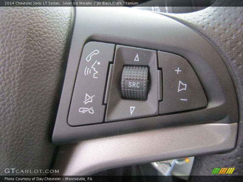 Silver Ice Metallic / Jet Black/Dark Titanium 2014 Chevrolet Sonic LT Sedan