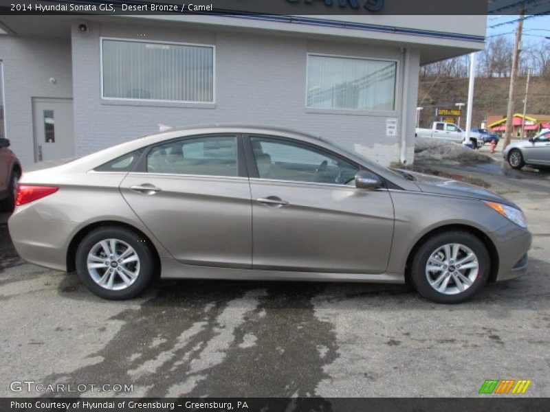 Desert Bronze / Camel 2014 Hyundai Sonata GLS