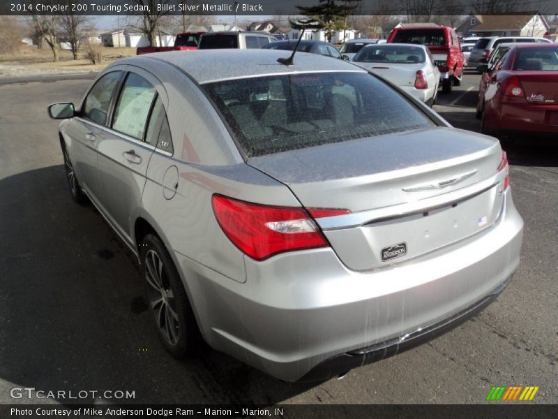 Billet Silver Metallic / Black 2014 Chrysler 200 Touring Sedan