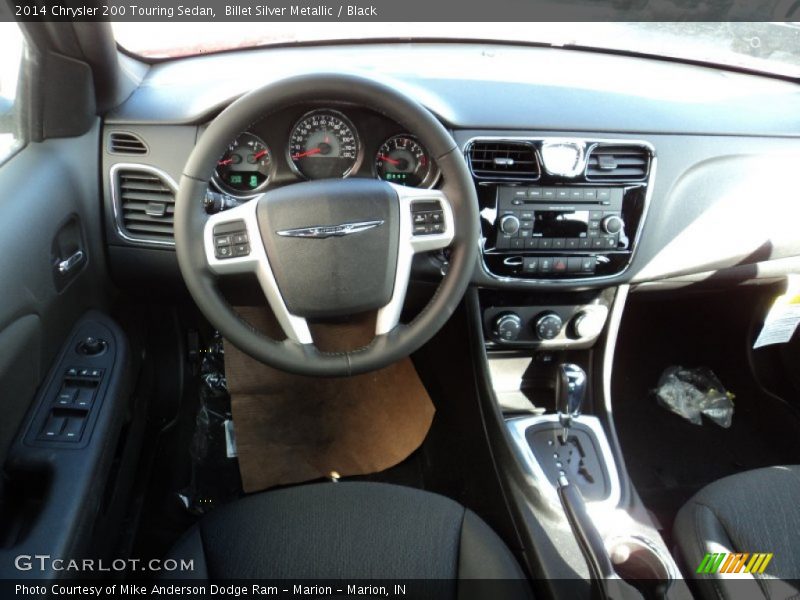 Billet Silver Metallic / Black 2014 Chrysler 200 Touring Sedan