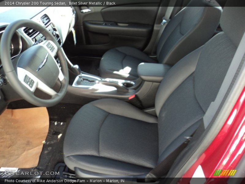 Billet Silver Metallic / Black 2014 Chrysler 200 Touring Sedan