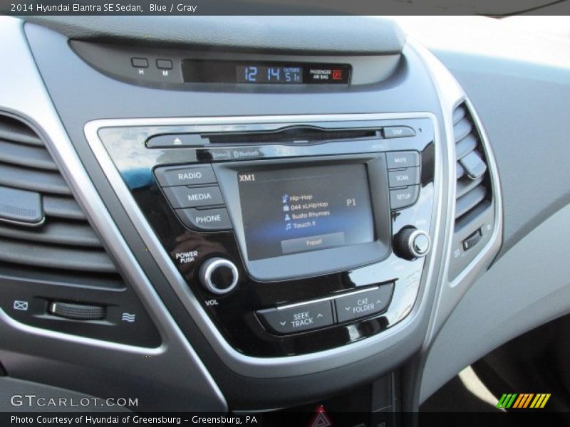 Blue / Gray 2014 Hyundai Elantra SE Sedan