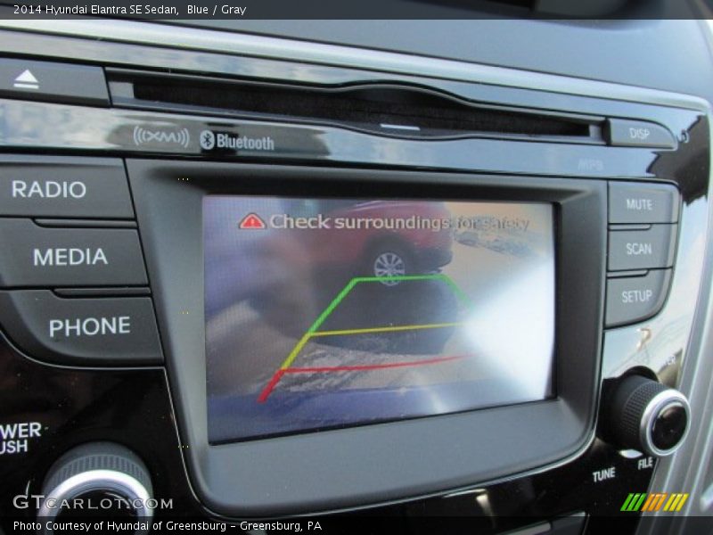 Blue / Gray 2014 Hyundai Elantra SE Sedan