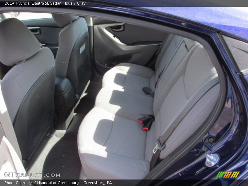Blue / Gray 2014 Hyundai Elantra SE Sedan