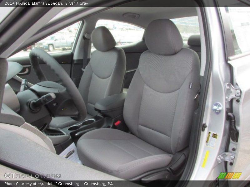 Silver / Gray 2014 Hyundai Elantra SE Sedan