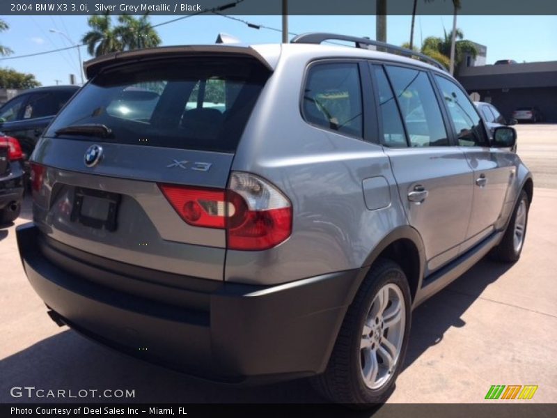 Silver Grey Metallic / Black 2004 BMW X3 3.0i