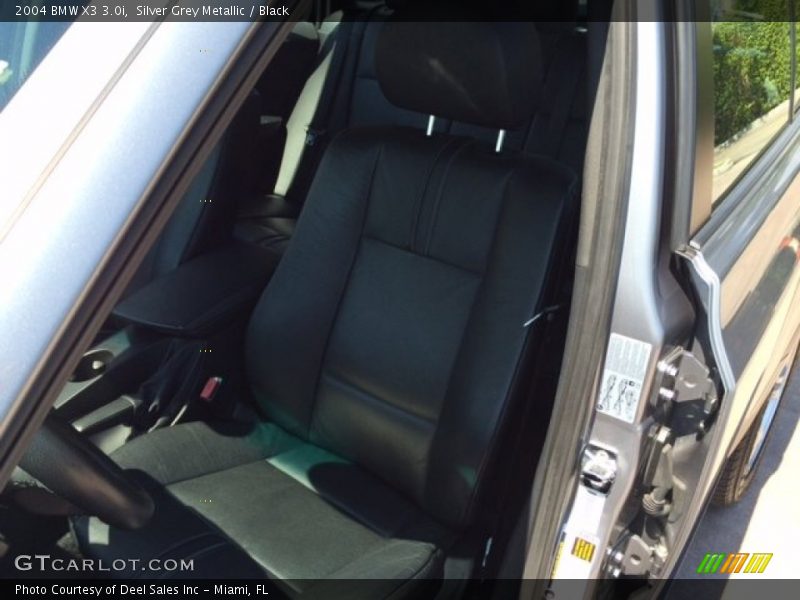 Silver Grey Metallic / Black 2004 BMW X3 3.0i