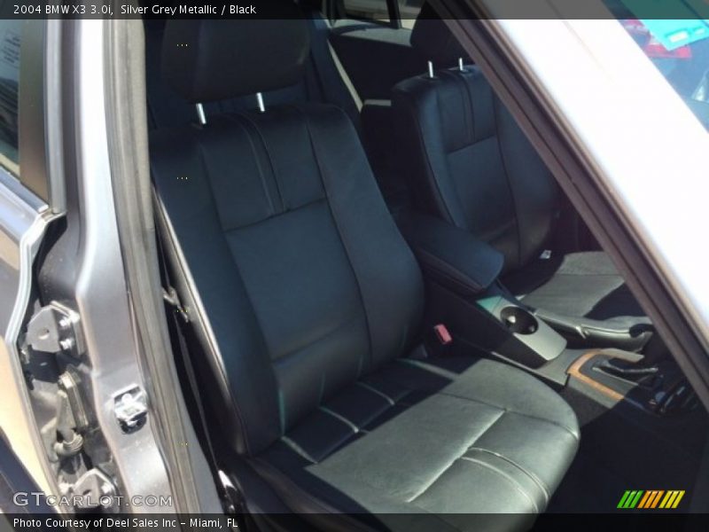 Silver Grey Metallic / Black 2004 BMW X3 3.0i
