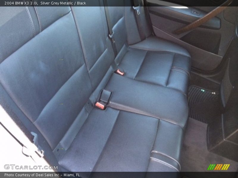Silver Grey Metallic / Black 2004 BMW X3 3.0i