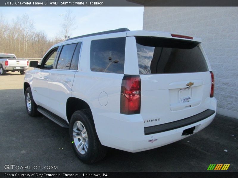 Summit White / Jet Black 2015 Chevrolet Tahoe LT 4WD
