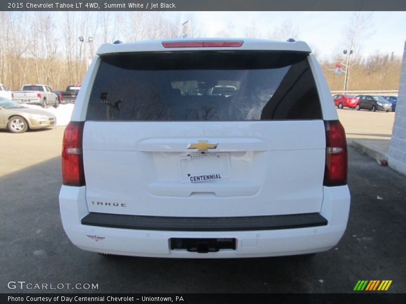 Summit White / Jet Black 2015 Chevrolet Tahoe LT 4WD