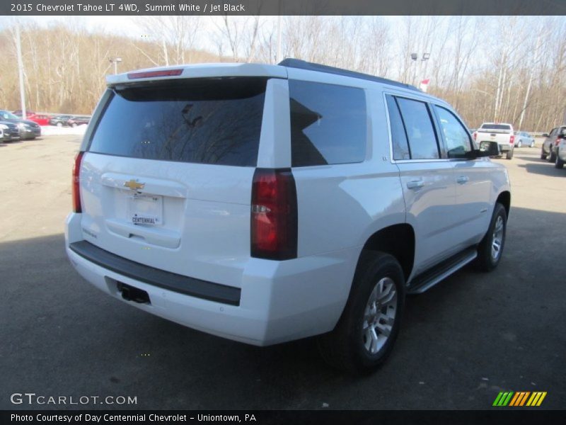 Summit White / Jet Black 2015 Chevrolet Tahoe LT 4WD