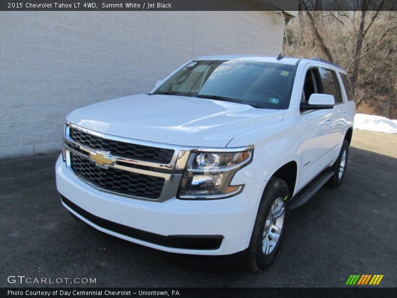 Summit White / Jet Black 2015 Chevrolet Tahoe LT 4WD