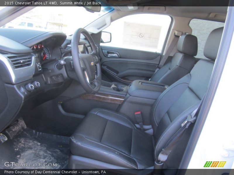 Summit White / Jet Black 2015 Chevrolet Tahoe LT 4WD