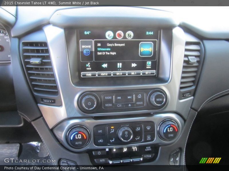 Controls of 2015 Tahoe LT 4WD