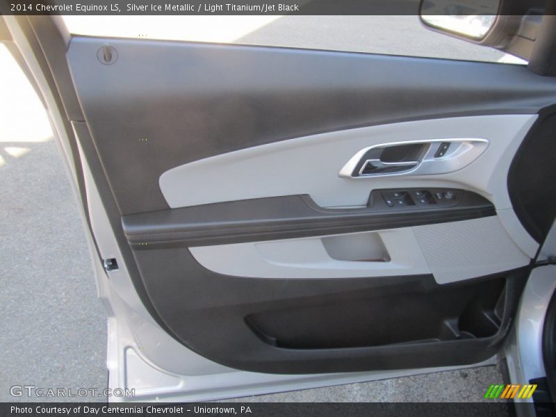 Silver Ice Metallic / Light Titanium/Jet Black 2014 Chevrolet Equinox LS