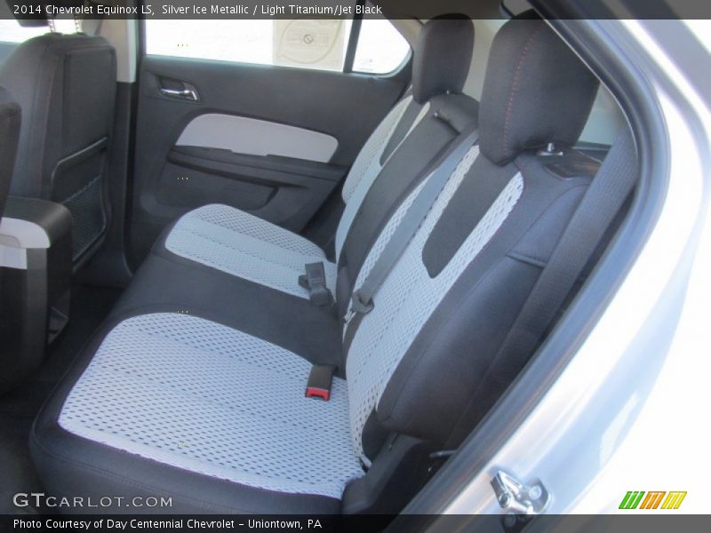 Silver Ice Metallic / Light Titanium/Jet Black 2014 Chevrolet Equinox LS