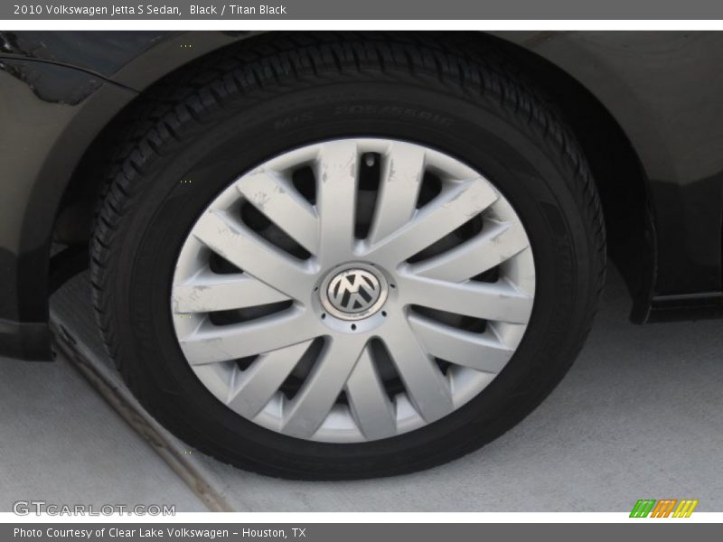 Black / Titan Black 2010 Volkswagen Jetta S Sedan