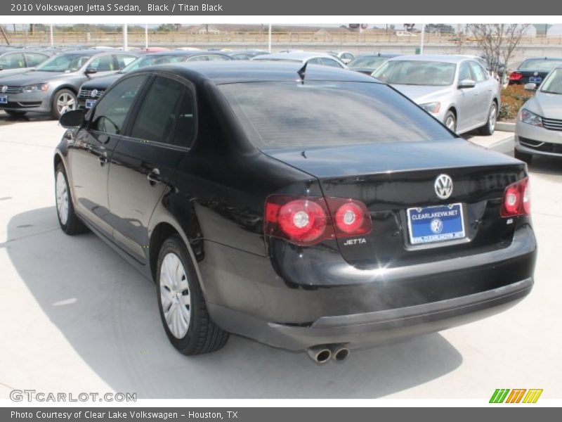 Black / Titan Black 2010 Volkswagen Jetta S Sedan