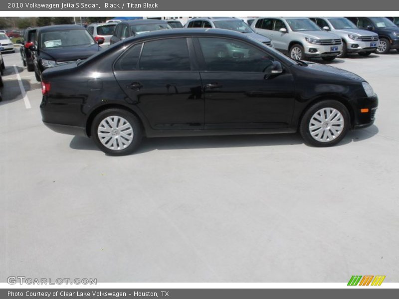 Black / Titan Black 2010 Volkswagen Jetta S Sedan