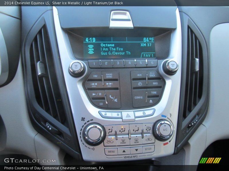 Silver Ice Metallic / Light Titanium/Jet Black 2014 Chevrolet Equinox LS