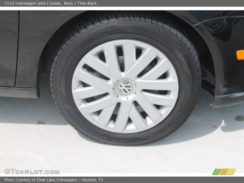 Black / Titan Black 2010 Volkswagen Jetta S Sedan