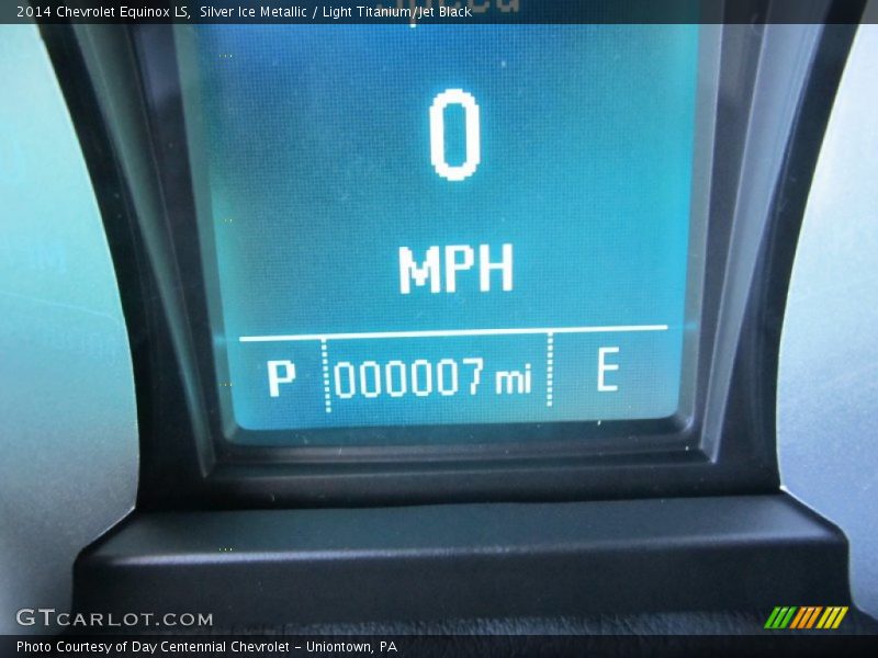Silver Ice Metallic / Light Titanium/Jet Black 2014 Chevrolet Equinox LS