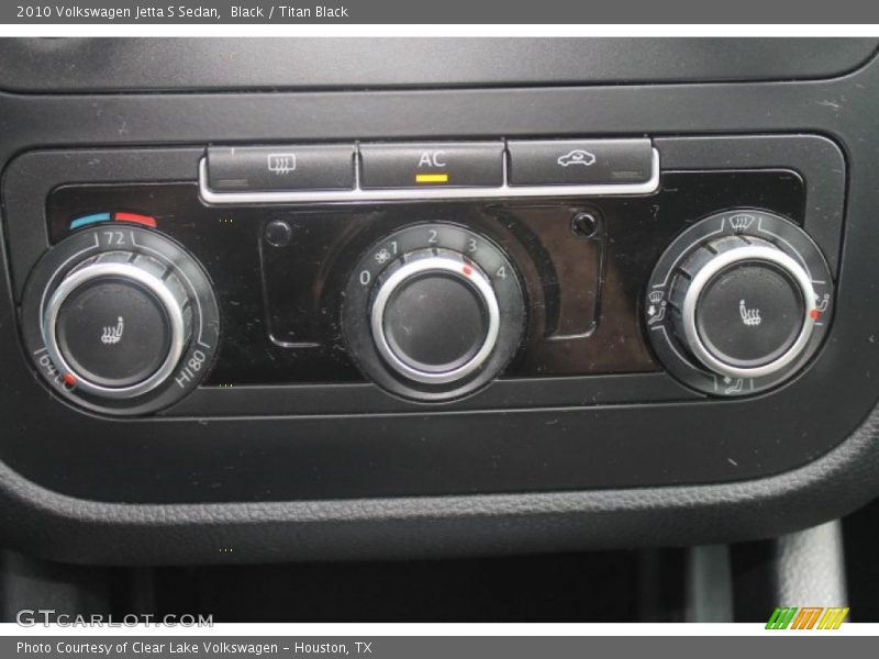 Black / Titan Black 2010 Volkswagen Jetta S Sedan